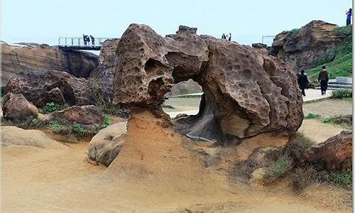 野柳地质公园女王头像,野柳地质公园女王头