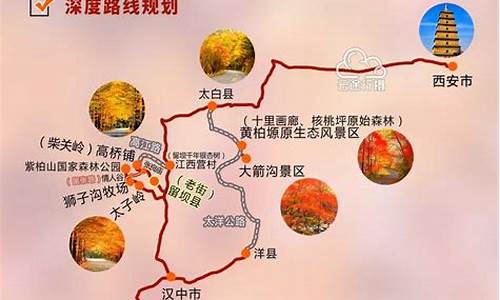 西安到秦岭骑行路线,西安至秦岭自驾游路线