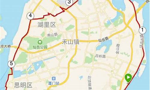 厦门环岛骑行路线,厦门环岛骑行路线导航