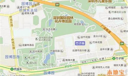 深圳园博园攻略公交路线_深圳园博园攻略公交路线图