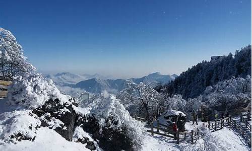 四川西岭雪山旅游风景图片-四川旅游景点西岭雪山