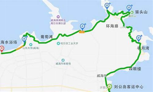 威海千里山海自驾游路线图-威海自驾游路线