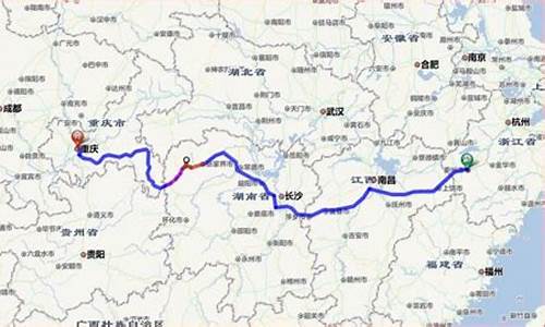 杭州到重庆自驾路线,杭州到重庆路程有多远