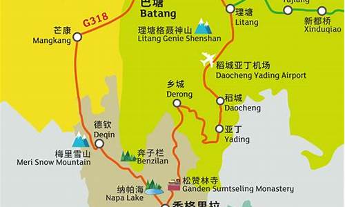 丽江旅游路线有哪些,丽江旅游路线图